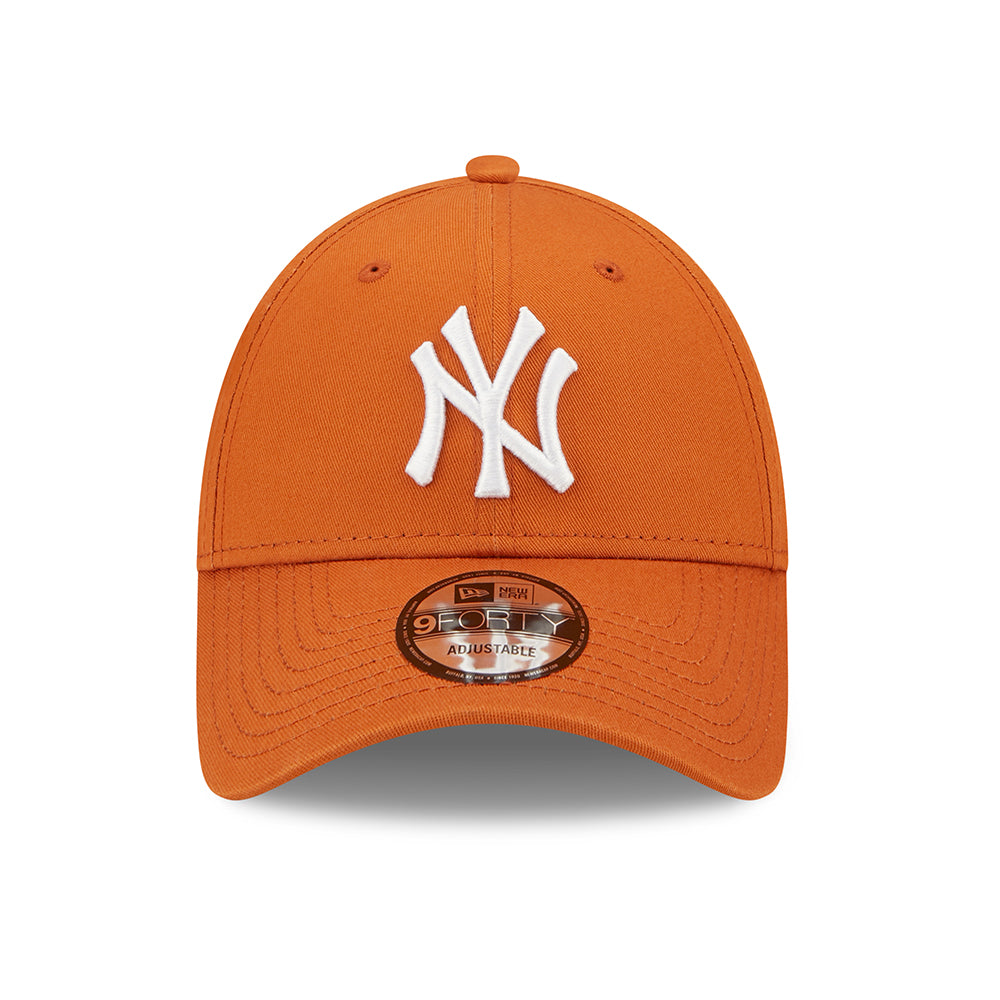 Gorra de béisbol 9FORTY MLB League Essential New York Yankees de New Era - Ladrillo-Blanco