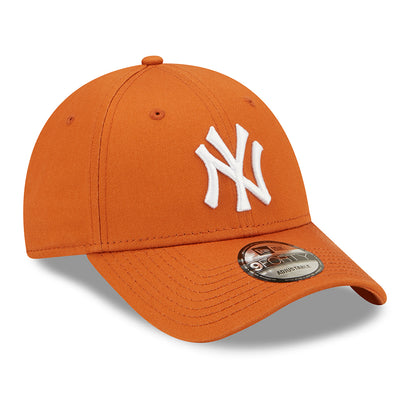 Gorra de béisbol 9FORTY MLB League Essential New York Yankees de New Era - Ladrillo-Blanco