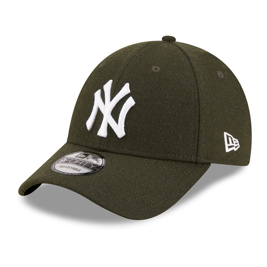 Gorra de béisbol 9FORTY MLB Melton La Liga New York Yankees de New Era - Verde Oscuro-Blanco