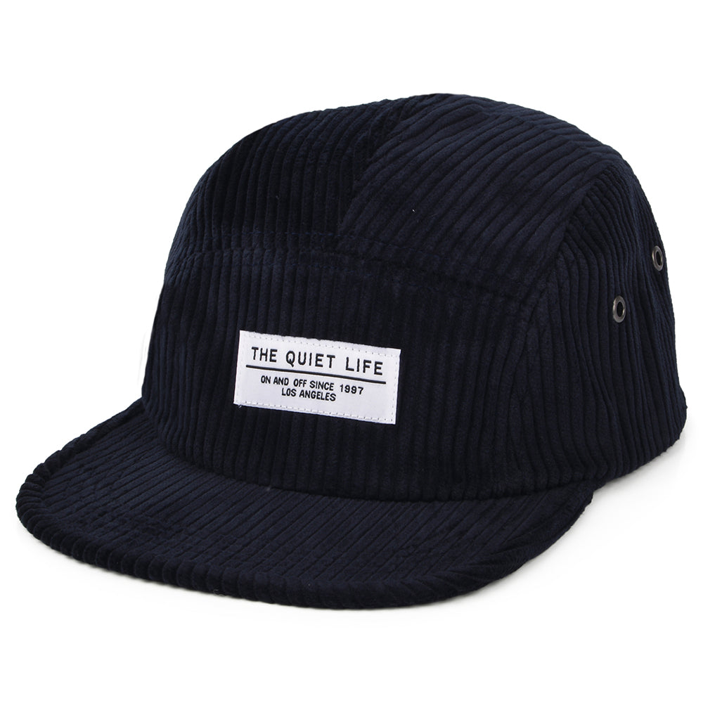 Gorra 5 paneles de Chunky Cord de The Quiet Life - Azul Marino