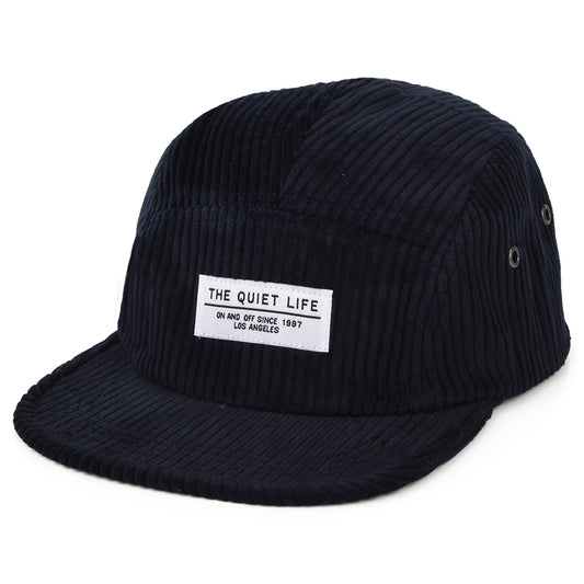 Gorra 5 paneles de Chunky Cord de The Quiet Life - Azul Marino