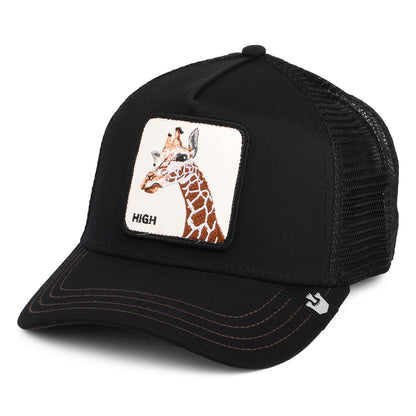 Gorra Trucker Giraffe de Goorin - Negro