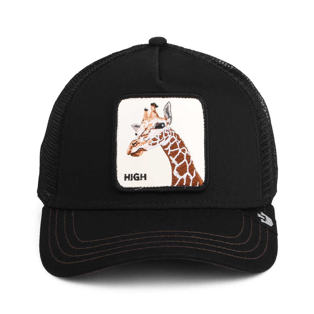Gorra Trucker Giraffe de Goorin - Negro
