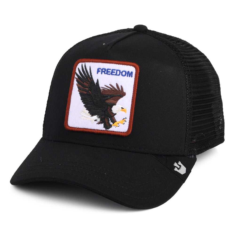 Gorra Trucker Freedom Eagle de Goorin Bros. - Negro