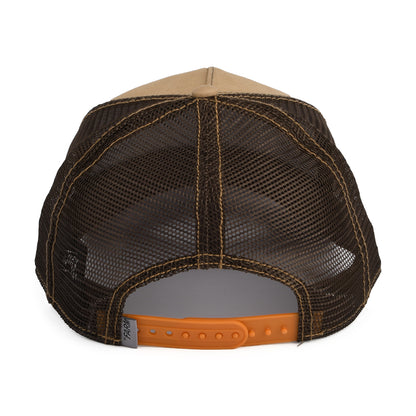 Gorra Trucker Ass de Goorin - Marrón
