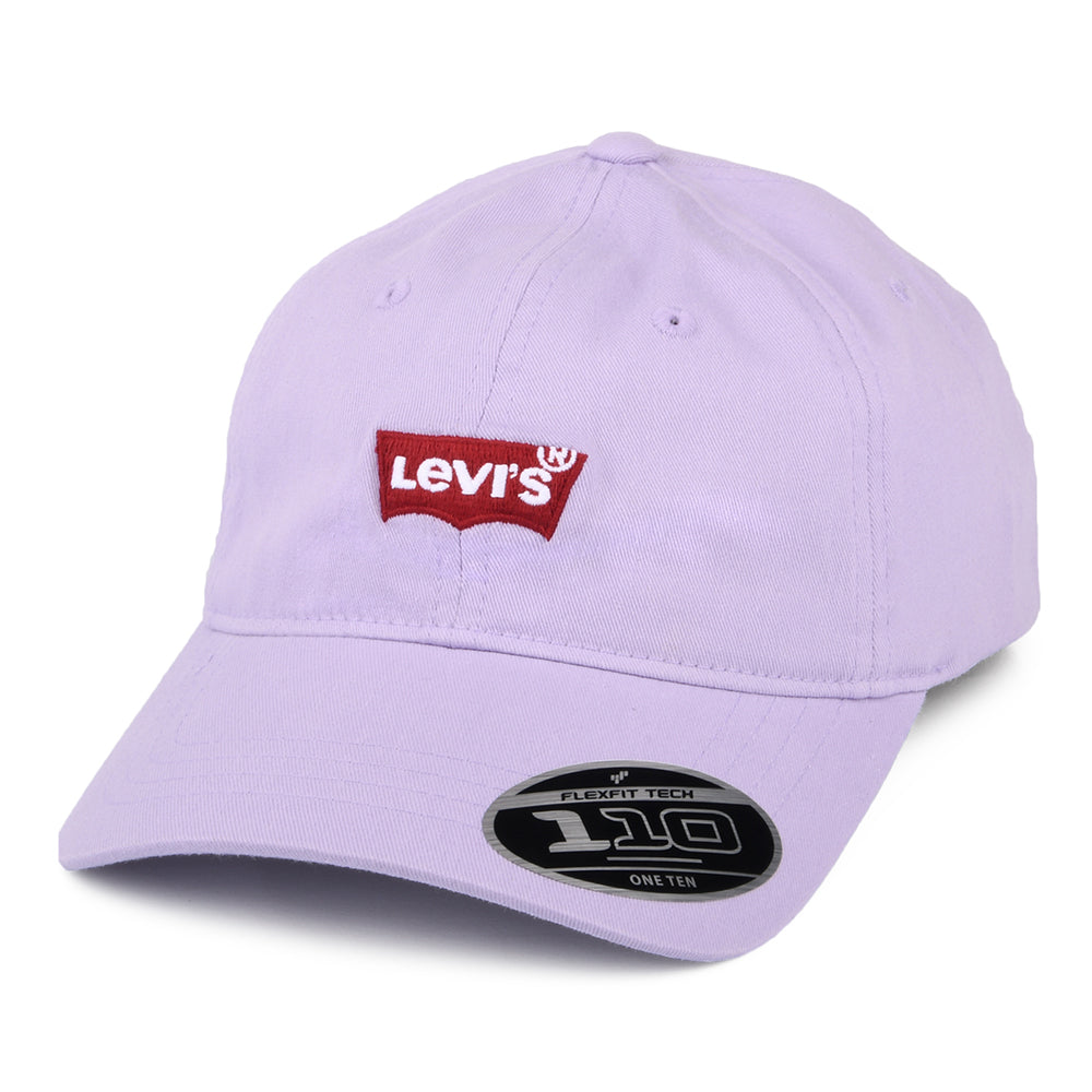 Gorra de béisbol mujeres Mid Batwing Flexfit de Levi's - Morado Claro