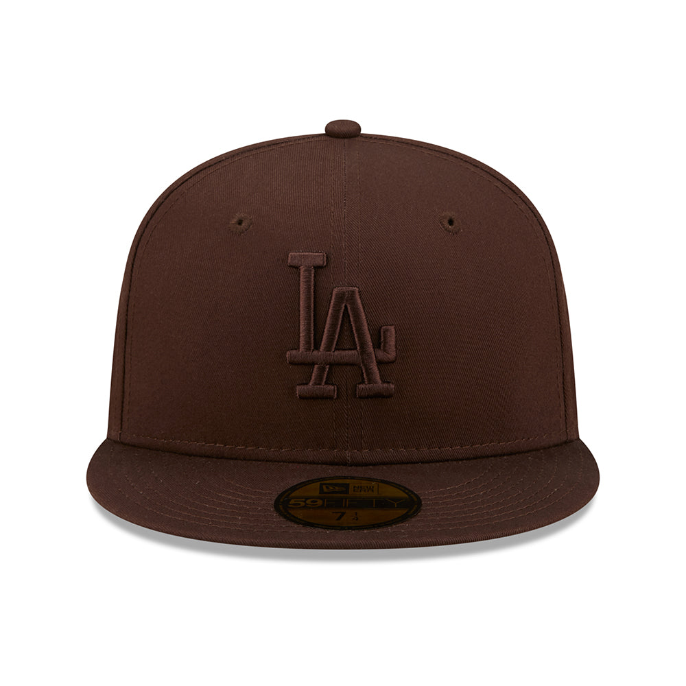Gorra de béisbol 59FIFTY MLB League Essential L.A. Dodgers de New Era - Marrón