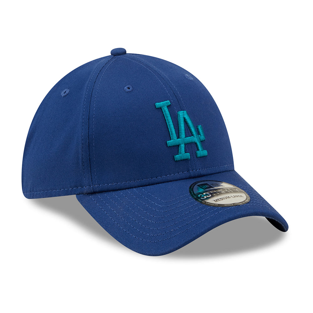 Gorra de béisbol 39THIRTY MLB League Essential L.A. Dodgers de New Era - Azul Real