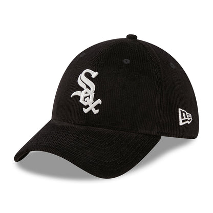 Gorra de béisbol 39THIRTY MLB Corduroy Chicago White Sox de New Era - Negro