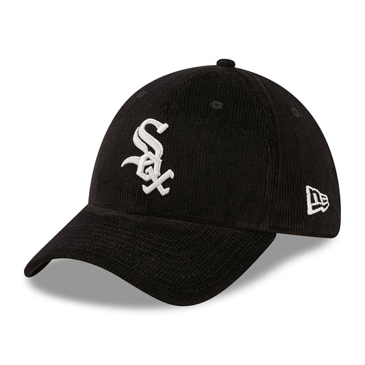 Gorra de béisbol 39THIRTY MLB Corduroy Chicago White Sox de New Era - Negro