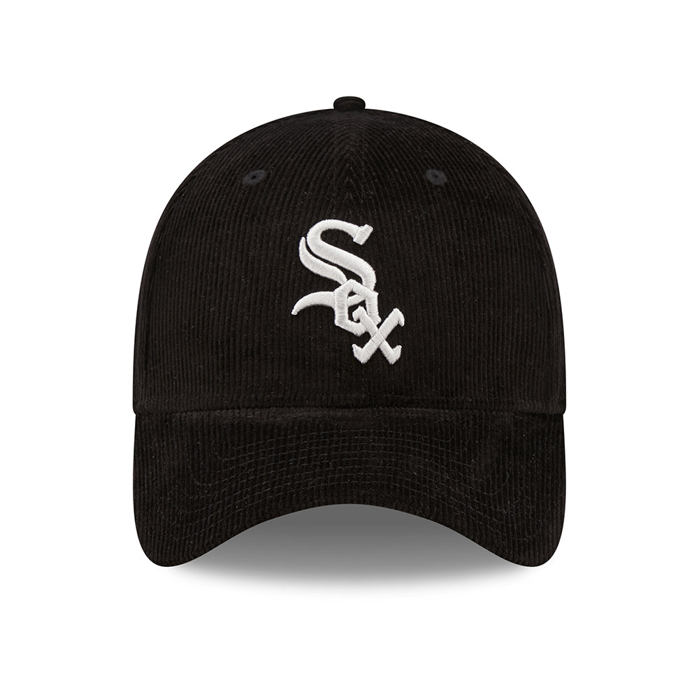 Gorra de béisbol 39THIRTY MLB Corduroy Chicago White Sox de New Era - Negro