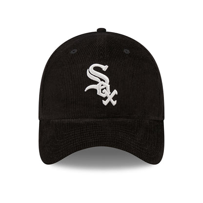 Gorra de béisbol 39THIRTY MLB Corduroy Chicago White Sox de New Era - Negro