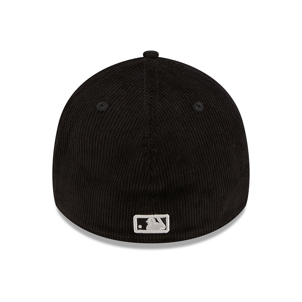 Gorra de béisbol 39THIRTY MLB Corduroy Chicago White Sox de New Era - Negro