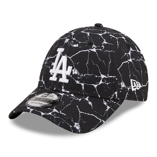 Gorra de béisbol 9FORTY MLB Marble L.A. Dodgers de New Era - Negro