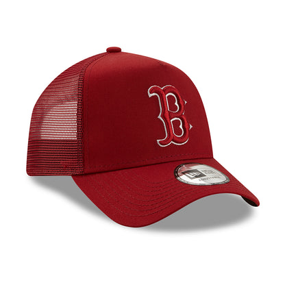 Gorra Trucker 9FORTY MLB League Essential Boston Red Sox de New Era - Vino