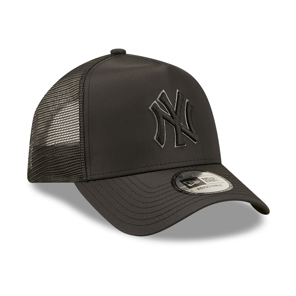 Gorra Trucker 9FORTY A-Frame MLB Tonal Black New York Yankees de New Era - Negro