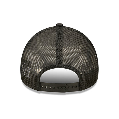 Gorra Trucker 9FORTY A-Frame NBA Tonal Black Chicago Bulls de New Era - Negro