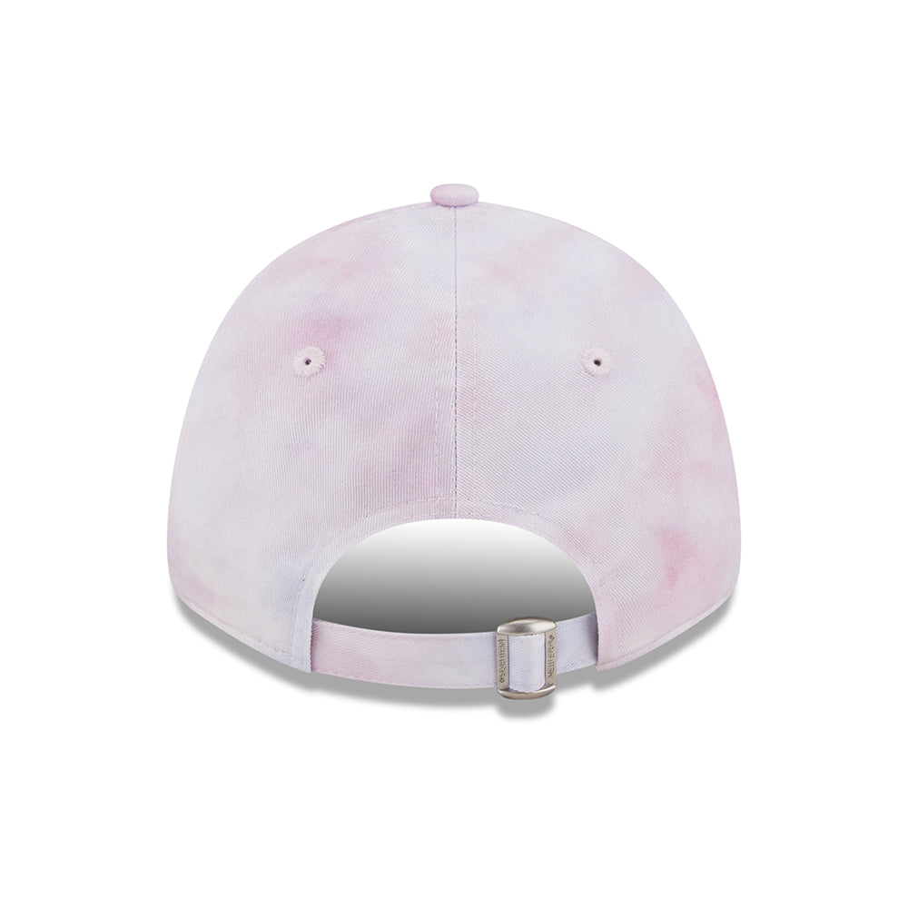 Gorra de béisbol mujeres 9FORTY MLB Pastel Tie Dye New York Yankees de New Era - Lavanda-Blanco