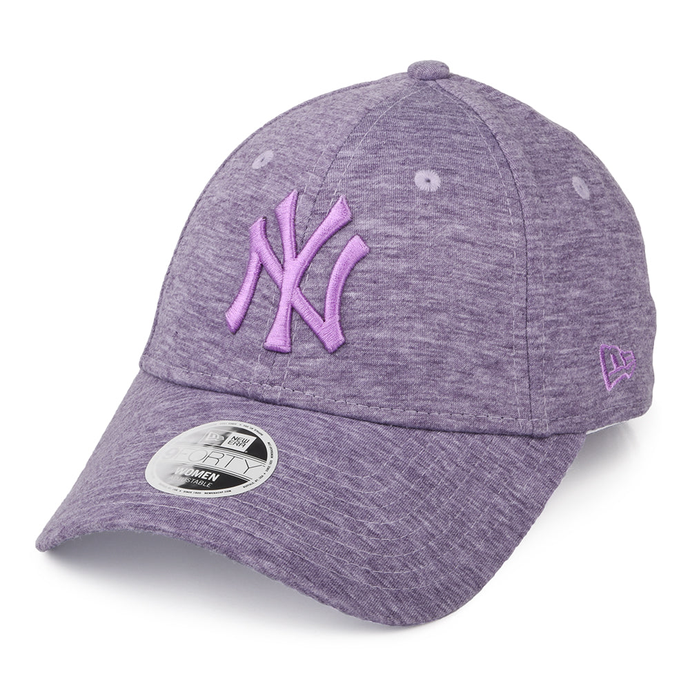 Gorra de béisbol mujeres 9FORTY MLB Jersey New York Yankees de New Era - Lavanda
