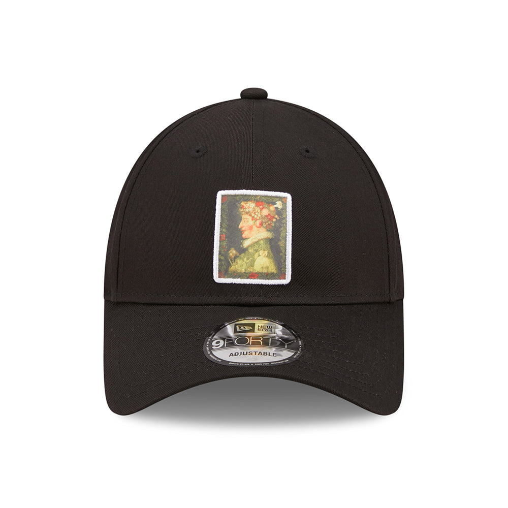 Gorra de béisbol 9FORTY Le Louvre Patch Four Seasons de New Era - Negro