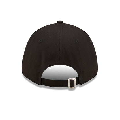 Gorra de béisbol 9FORTY Le Louvre Patch Mona Lisa de New Era - Negro