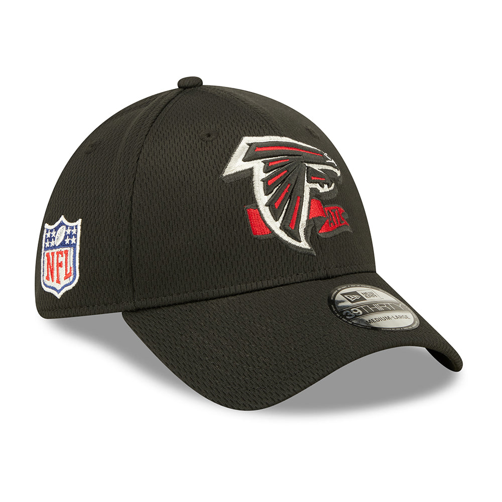 Gorra de béisbol 39THIRTY NFL Sideline On Field Atlanta Falcons de New Era - Negro