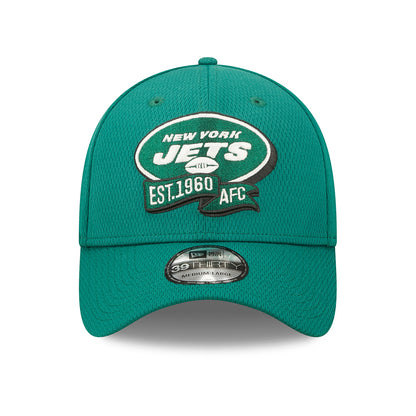 Gorra de béisbol 39THIRTY NFL Sideline On Field New York Jets de New Era - Verde
