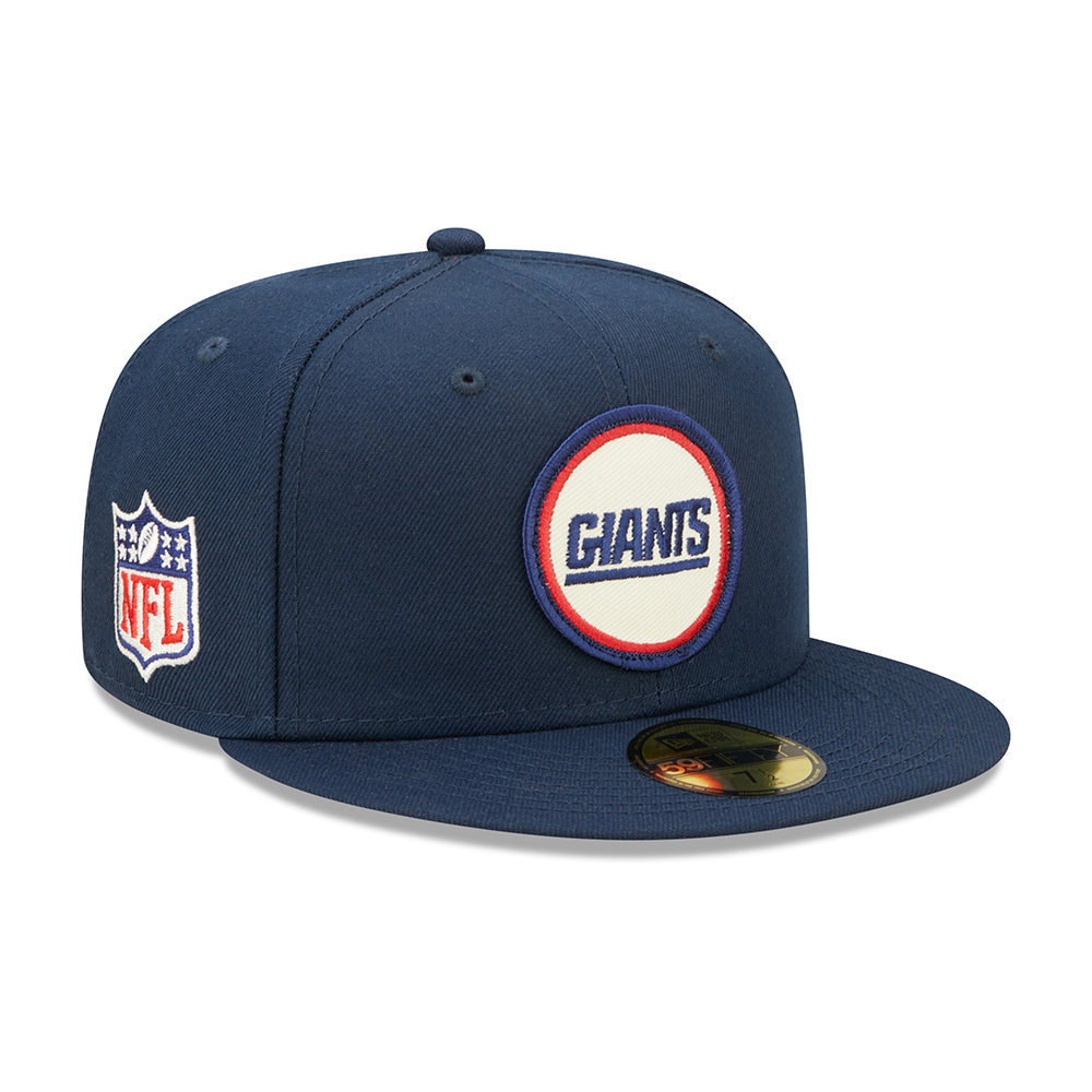 Gorra de béisbol 59FIFTY NFL Sideline Historic New York Giants de New Era - Azul