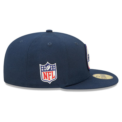 Gorra de béisbol 59FIFTY NFL Sideline Historic New York Giants de New Era - Azul