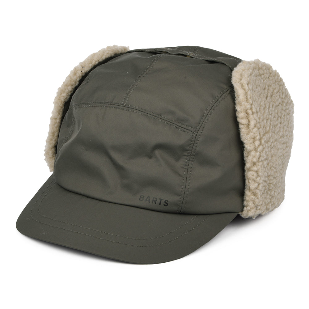 Gorra 5 paneles Boise con orejeras de Barts - Verde Militar