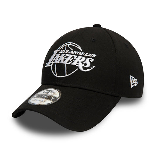 Gorra de béisbol 9FORTY NBA League Essential L.A. Lakers de New Era - Negro-Blanco