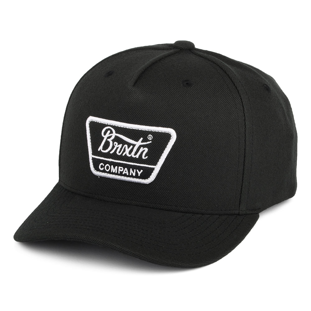 Gorra Snapback Linwood C NetPlus MP de Brixton - Negro-Blanco