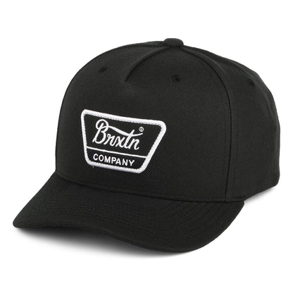 Gorra Snapback Linwood C NetPlus MP de Brixton - Negro-Blanco