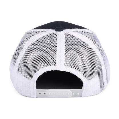Gorra Trucker Crest NetPlus MP de Brixton - Azul Marino-Blanco