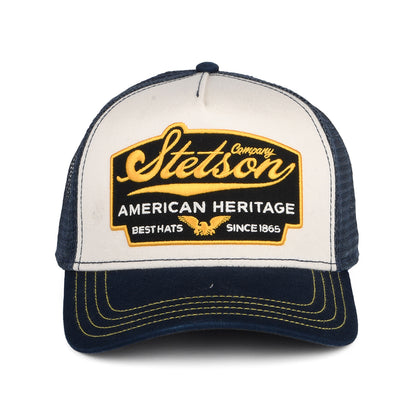 Gorra Trucker American Heritage de Stetson - Azul Marino