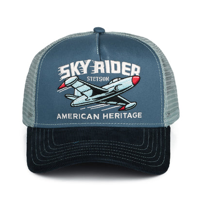 Gorra Trucker Sky Rider de Stetson - Azul Marino