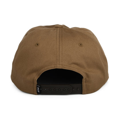 Gorra Snapback Box Logo sin estructurar de HUF - Marrón