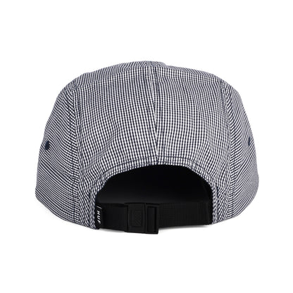 Gorra 5 paneles Micro Gingham de HUF - Azul Marino
