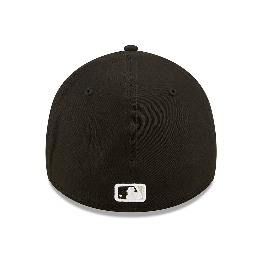 Gorra de béisbol 39THIRTY MLB Team Outline Chicago White Sox de New Era - Negro