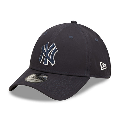 Gorra de béisbol 39THIRTY MLB Team Outline New York Yankees de New Era - Azul Marino