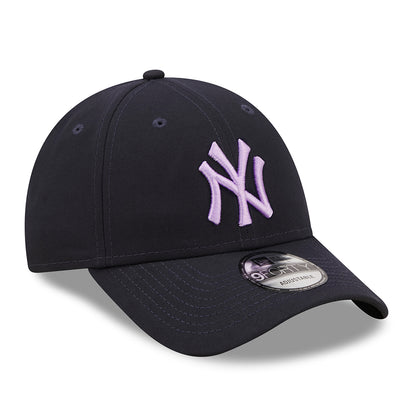 Gorra de béisbol 9FORTY MLB Repreve New York Yankees de New Era - Azul Marino-Morado