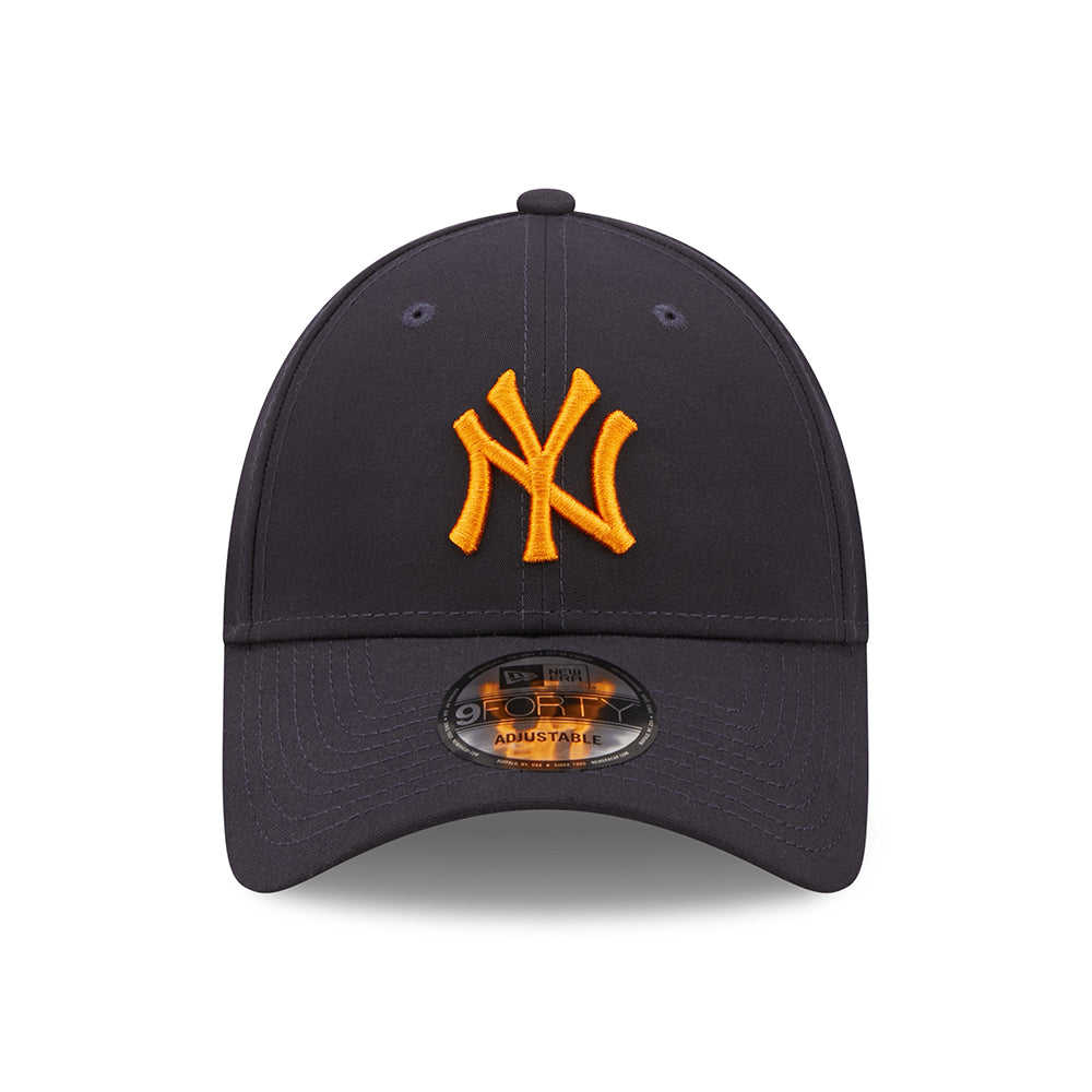 Gorra de béisbol 9FORTY MLB Repreve New York Yankees de New Era - Azul Marino-Naranja