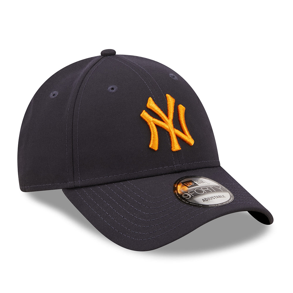 Gorra de béisbol 9FORTY MLB Repreve New York Yankees de New Era - Azul Marino-Naranja