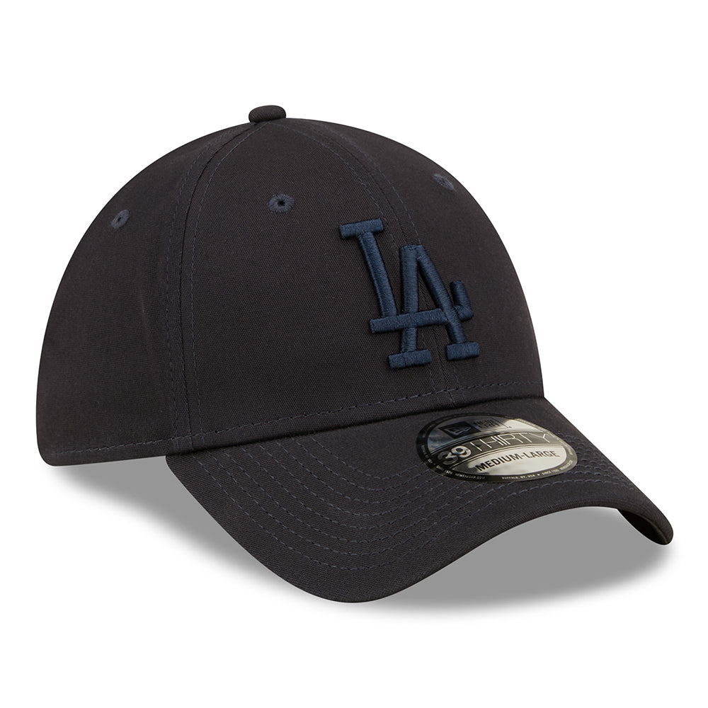 Gorra de béisbol 39THIRTY MLB League Essential L.A. Dodgers de New Era - Azul Marino