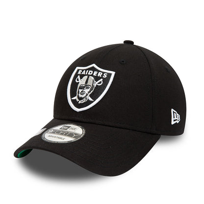 Gorra de béisbol 9FORTY NFL Team Side Patch Las Vegas Raiders de New Era - Negro