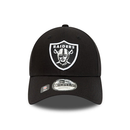Gorra de béisbol 9FORTY NFL Team Side Patch Las Vegas Raiders de New Era - Negro