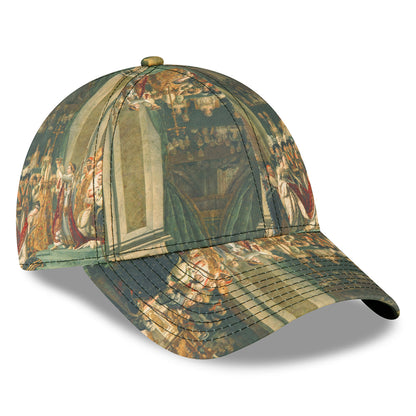 Gorra de béisbol 9FORTY Le Louvre AOP The Coronation of Napoleon de New Era - Multicolor