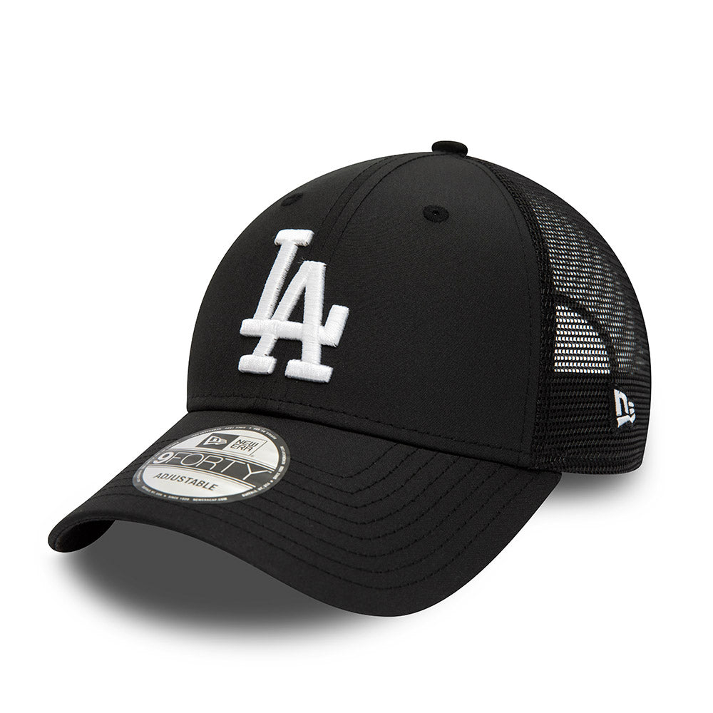 Gorra Trucker 9FORTY MLB Home Field L.A. Dodgers de New Era - Negro-Blanco