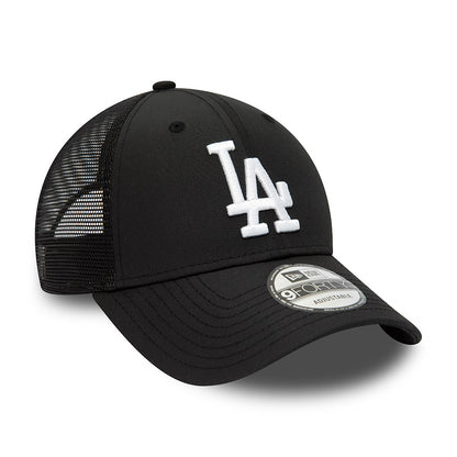 Gorra Trucker 9FORTY MLB Home Field L.A. Dodgers de New Era - Negro-Blanco