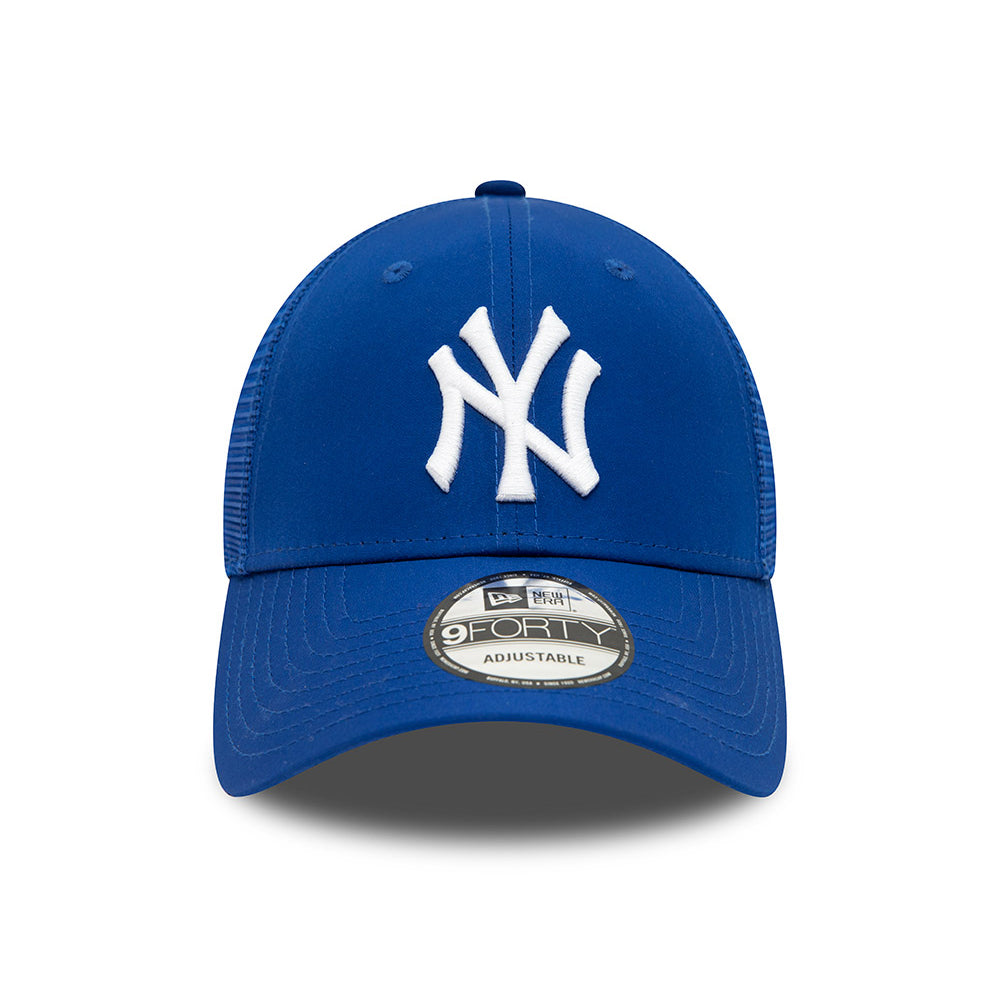Gorra Trucker 9FORTY MLB Home Field New York Yankees de New Era - Azul Real-Blanco